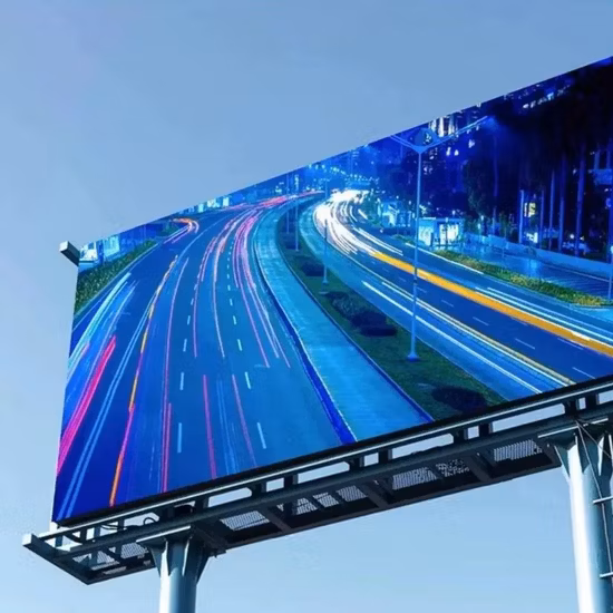Pantalla LED publicitaria creativa personalizada de gran calidad