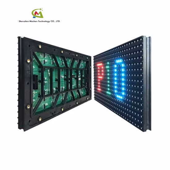 Lofit Outdoor P6 pantalla LED cartelera gabinete de pantalla 500*500mm alquiler de aluminio módulo exterior impermeable 192X192 P3 P6